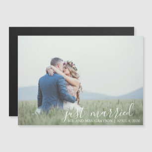 Faire-part de mariage Magnet