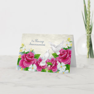 Faire-part de mariage mariage