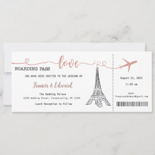 Faire-part de mariage, Mariage fixe, Amour