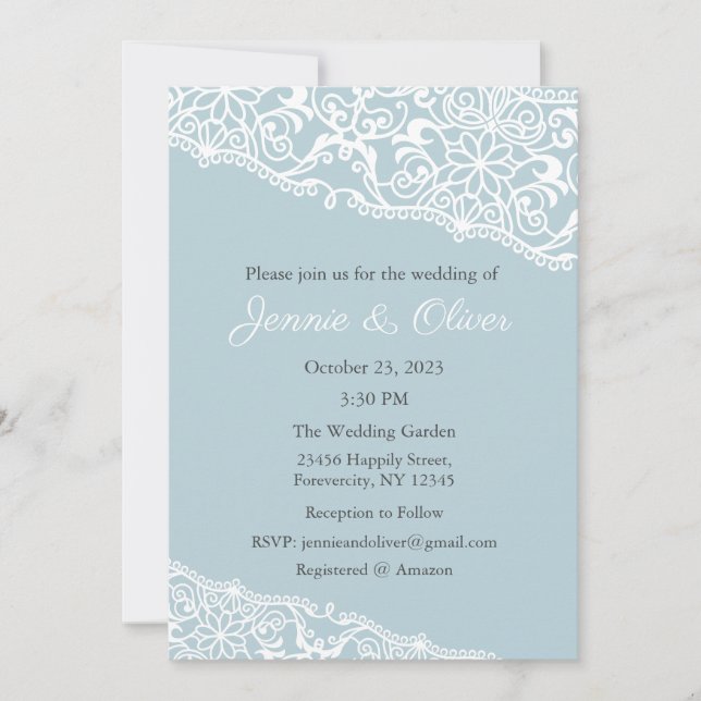 Faire-part de mariage, Mariage stationnaire, Marié (Devant)