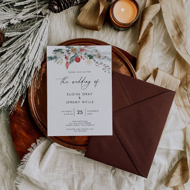 Faire-part de mariage moderne (Créateur téléchargé)