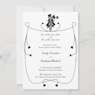Faire-part de mariage moto
