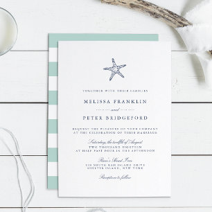 Faire-part de mariage Nautique