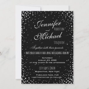 Faire-part de mariage   Nuit étoilée