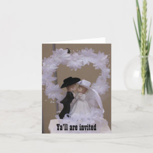 Faire-part de mariage occidental