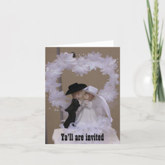 Faire-part de mariage occidental