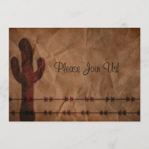 Faire-part de mariage occidentale