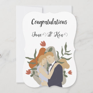 faire-part de mariage ou félicitations