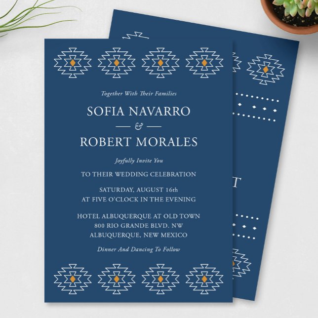 Faire-part de mariage Ouest, Rio Rancho Suite (Rio Rancho Wedding Invitation)