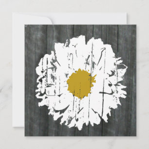 Faire-part de mariage Patiné Daisy Barn