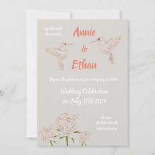 Faire-part de mariage personnalisée