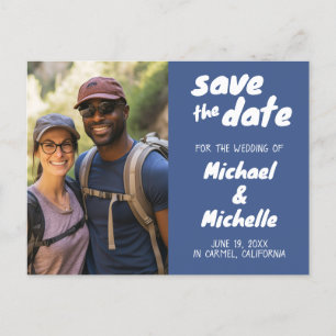 Faire-part de mariage Photo personnalisée ENREGIST