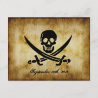 Faire-Part de Mariage Pirate