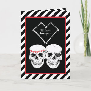 faire-part de mariage pirate