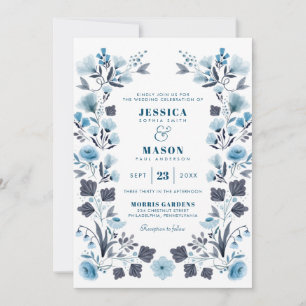 Faire-part de mariage populaire de Boho moderne