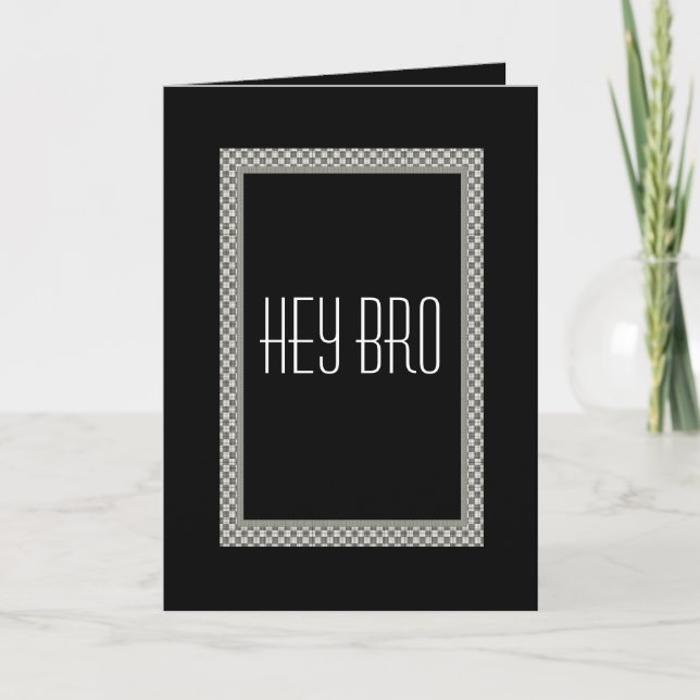 Faire-part de mariage pour le frère du marié CUSTO (Devant)