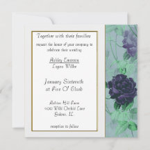 Faire-part de mariage Rose pourpre