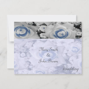 Faire-part de mariage Roses