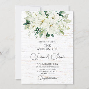 Faire-part de mariage rustique