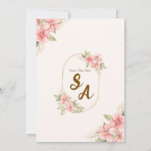 Faire-part de mariage rustique