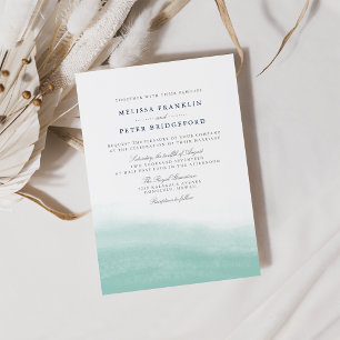 Faire-part de mariage Seaglass Tides