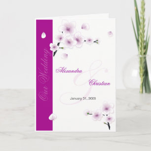 Faire-part de mariage Spring Blossom 2