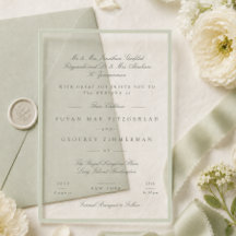 Faire-part de mariage style acrylique couleur pist