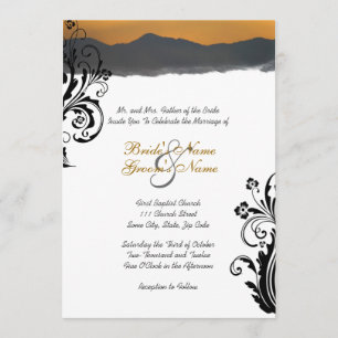 Faire-part de mariage Sunrise de Mountain