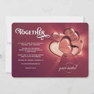 Faire-part de mariage Together (Version 4)