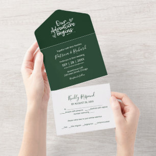 Faire-Part de Mariage Tout Compris Notre Aventure