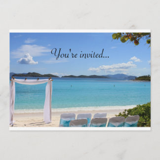 faire-part de mariage tropicale