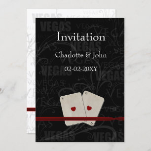 faire-part de mariage vegas