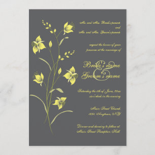 Faire-part de mariage Vintage Lily