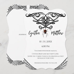 Faire-part de mariage Web Spiders