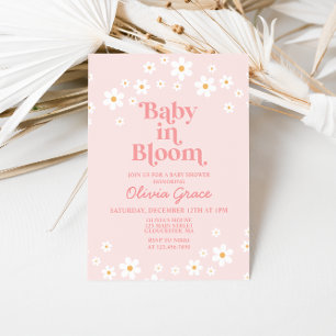 Faire-part de naissance Baby in Bloom Fleur de mar