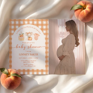 Faire-part de naissance Bébé Petite Pêche Photo
