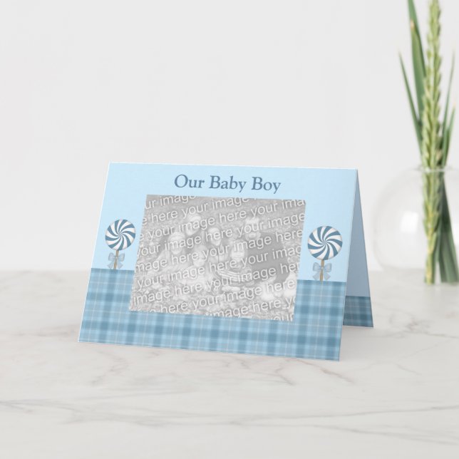 Faire-part de naissance de bébés de lucette (Devant)