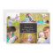 Faire-part de naissance de collage élégant