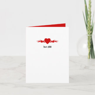 Faire-part de naissance d'enfant d'amour