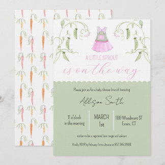 Faire-part de naissance Little Sprout