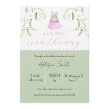Faire-part de naissance Little Sprout