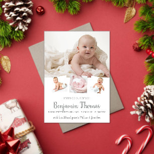 Faire-part de naissance photo Baby Boy