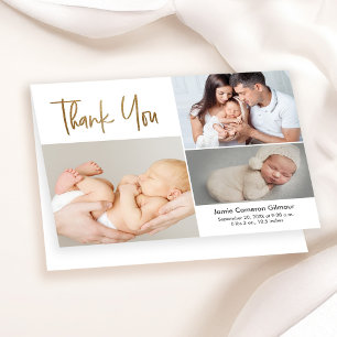 Faire-part de naissance photo bébé personnalisé si