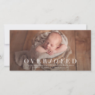 Faire-part de naissance photo de vacances
