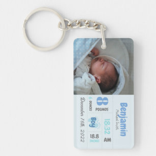 Faire-part de naissance photo personnalisée pour n