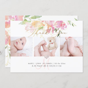 Faire-part de naissance PixDezines+Merci de douche
