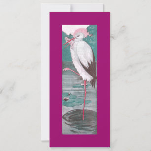Faire-part de naissance vintage avec Stork