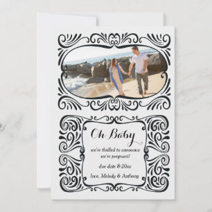 Faire-part de photo de grossesse