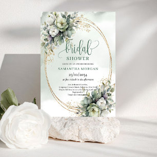 Faire-part de Remise de Cadeaux de Mariée Eucalypt