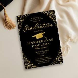 Faire-part de Remise des Diplômes Formel avec Phot